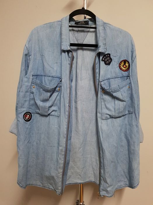 Cienka bluza jeansowa Sinsay