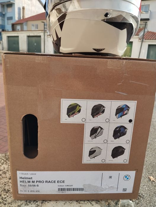 Capacete BMW M Pro Race