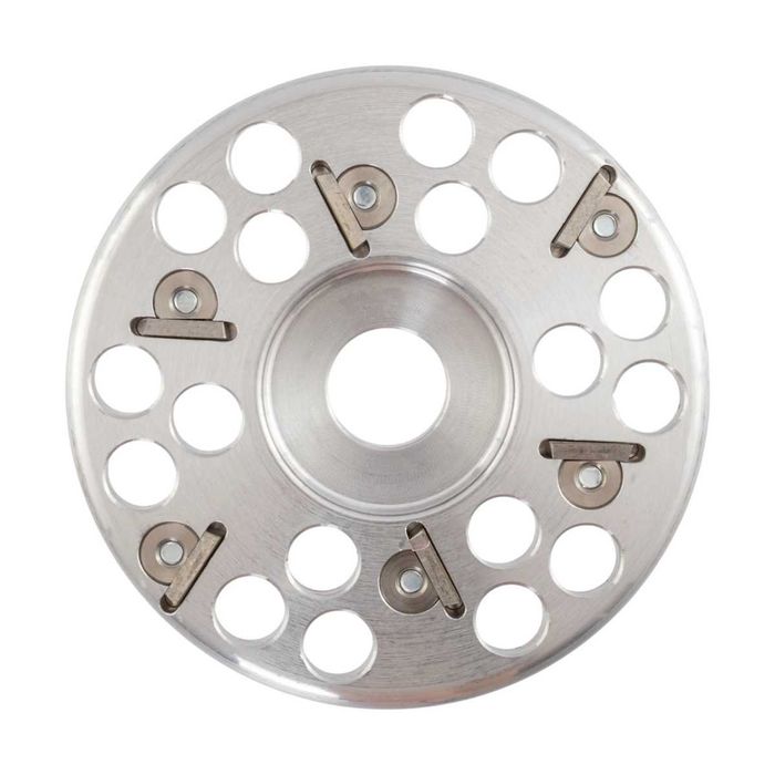 Tarcza do korekcji racic Profi, 6 wymiennych ostrzy, śr. 120 mm