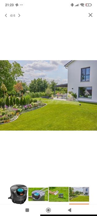 Gardena AquaPrecise system nawadniania trawników do 320 m² Bluetooth