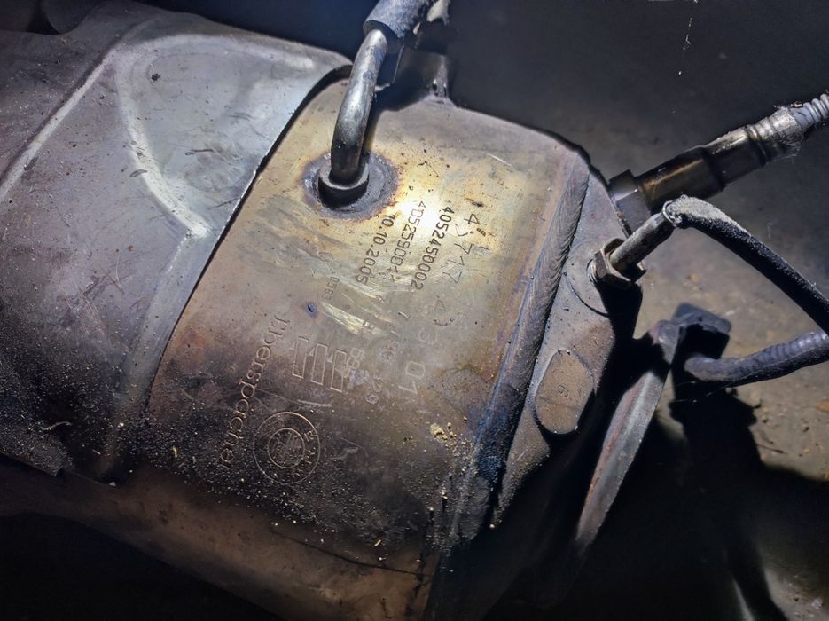 Filtr cząstek stałych katalizator Pusta puszka DPF BMW 5 E60 3.0D M57!