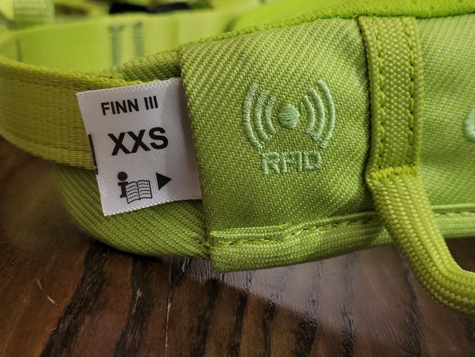 Edelrid Finn Iii XXS zestaw uprząż + ekspresy