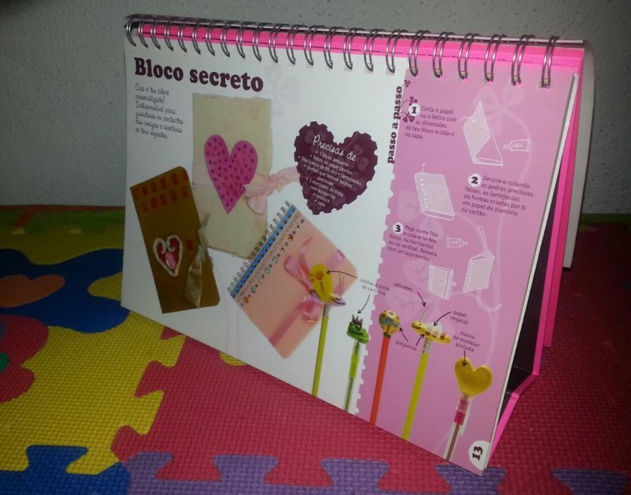 Livros das Adolescentes e 100% meninas (manualidades)