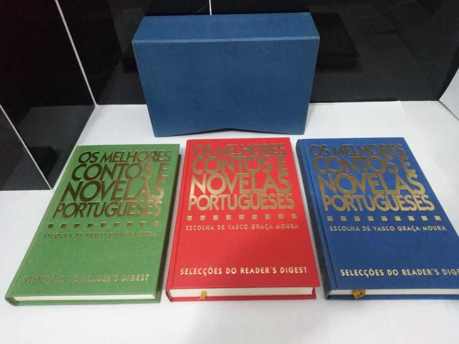 Colecção de três volumes intitulada Os Melhores Contos e Novelas Portugueses, Selecções do Reader's Digest
