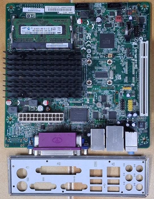 Microboard a funcionar