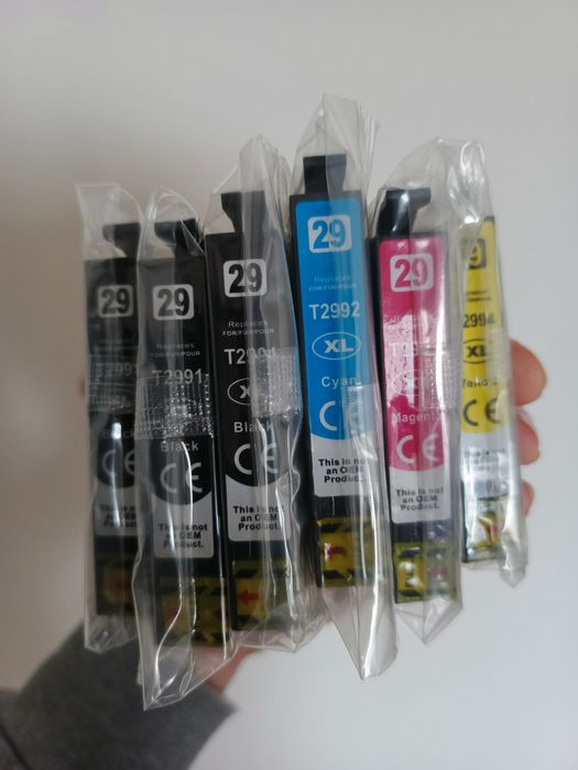 6x tusze XL do drukarki Epson T2992