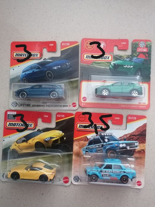 Matchbox vários modelos