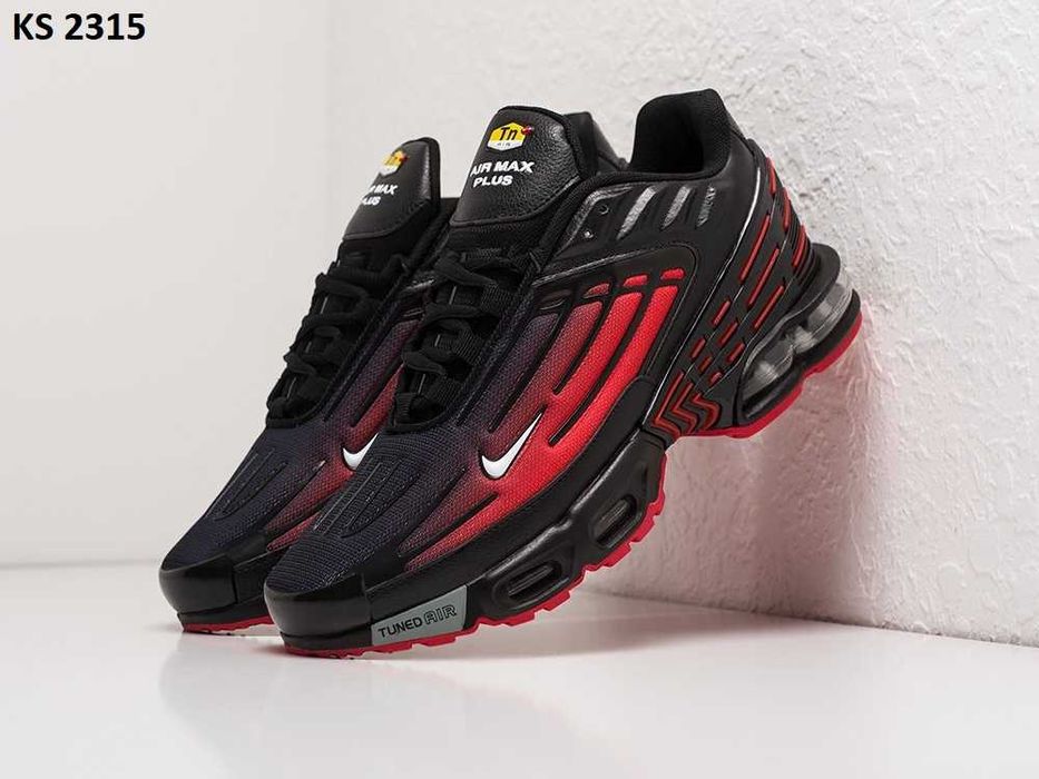 Кросівки Nike Air Max Plus III Black Red. Арт: KS 2315