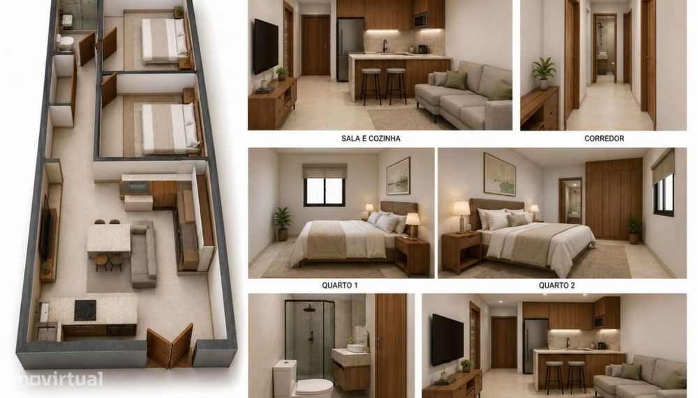 Venda de Apartamento em Amorim, Póvoa de Varzim