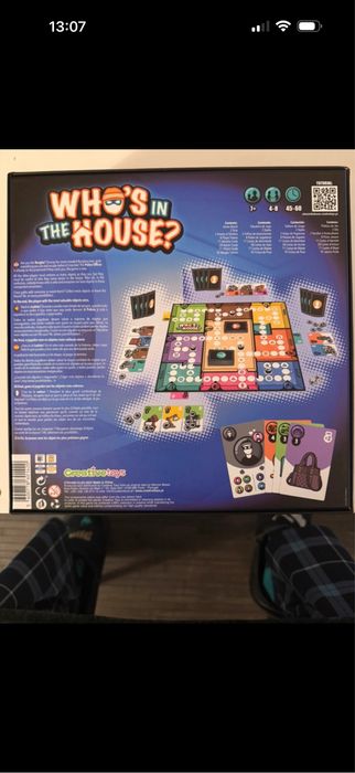 Jogo de mesa ‘whos in the house’