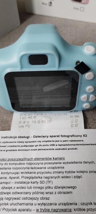 Aparat fotograficzny dla dzieci