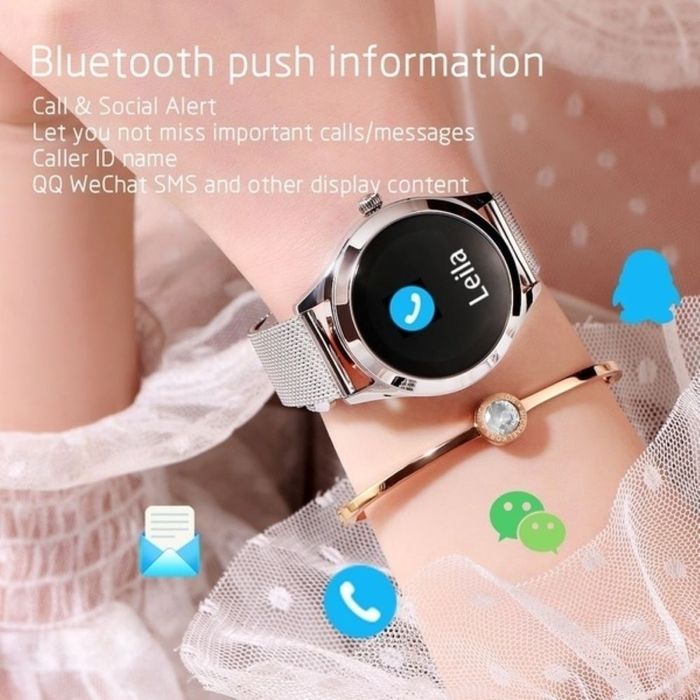 Damski inteligentny zegarek Smart Gold