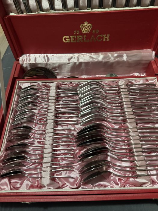Gerlach Celestia 72 el. 18/10 – komplet sztućców dla 12 osób + walizka