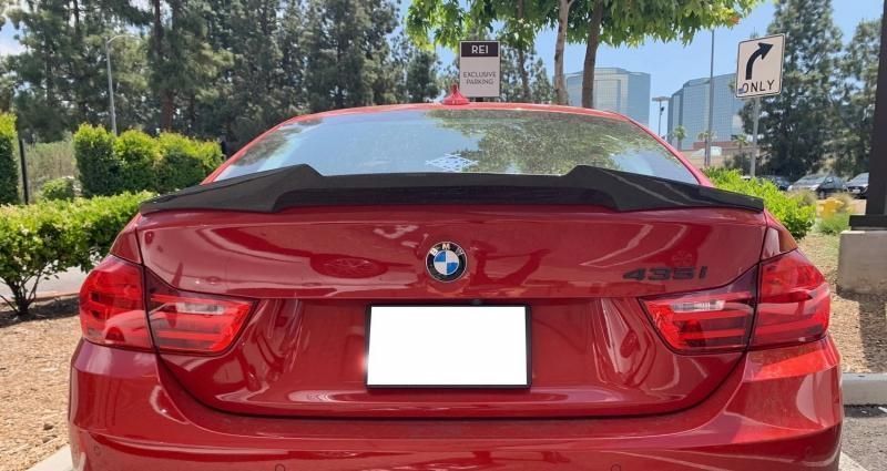 Aileron Bmw Série 4 F32 Coupé (2013 a 2019) Look M4 Carbono