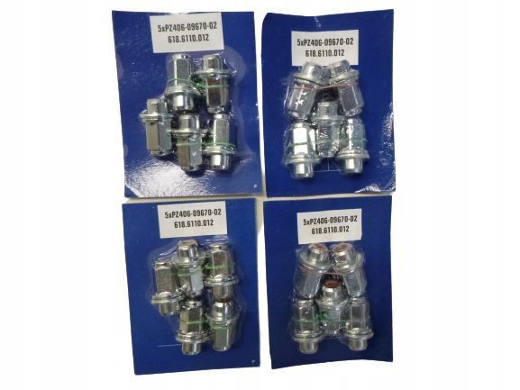 HYUNDAI I30 TUCSON SANTA-FE GENESIS TRAJET H1 XG NAKRĘTKI NAKRĘTKA FELG ALUMINIOWY M12x1.5 KOMPLET NOWE .