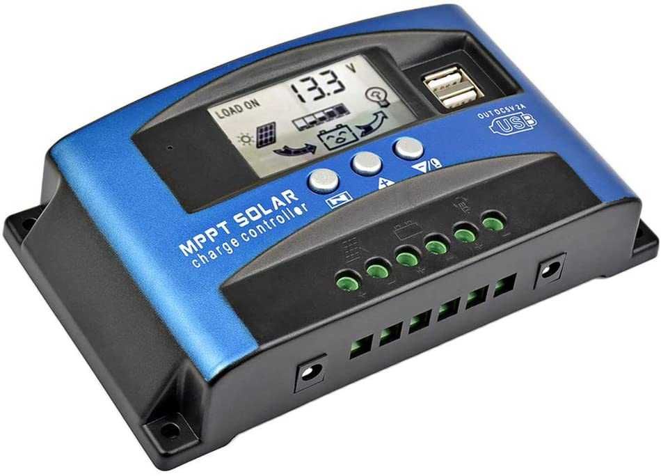 Controlador solar mpptt 12v 24v