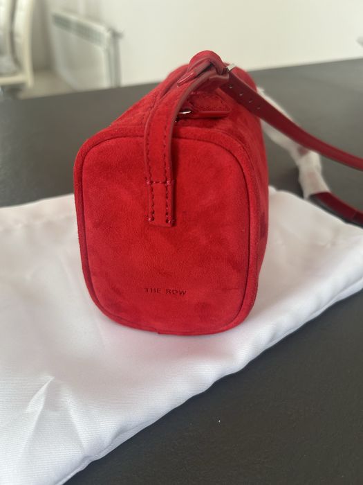 Сумка міні The Row з натуральноі замші
