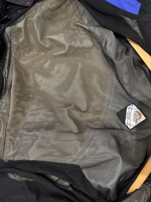 Lowe Alpine Orange Triple Point Ceramic Hooded Rain Coat Jacket Large