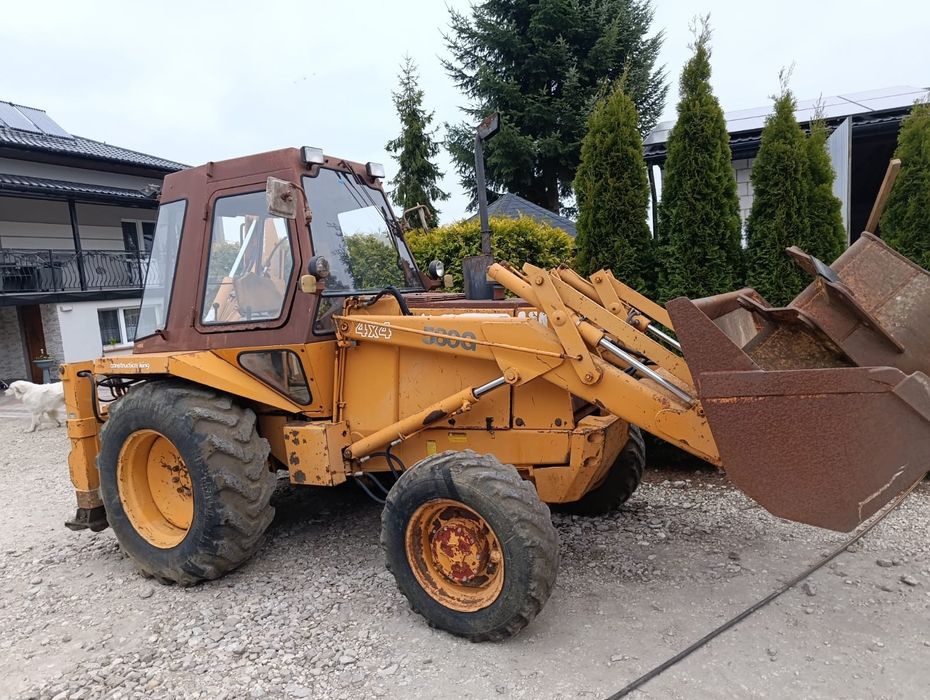 Koparko ładowarka Case 580 g 4×4 teleskop!!