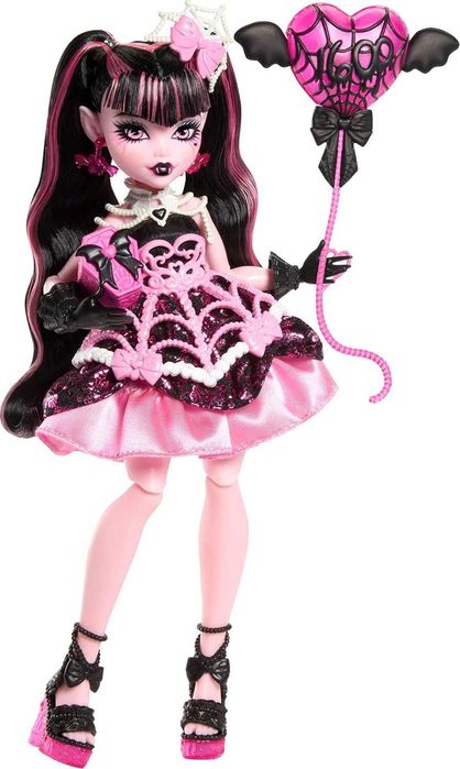 Лялька Монстер Хай Дракулаура Дракулора g3 Monster High солодкий день народження BJBG74