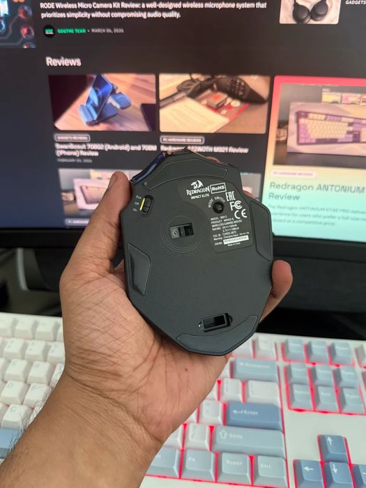 Redragon M913 Impact Elite - Mistrzowska bezprzewodowa mysz do gier