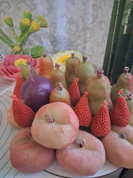 ДДекоративні свічки з натурального воску