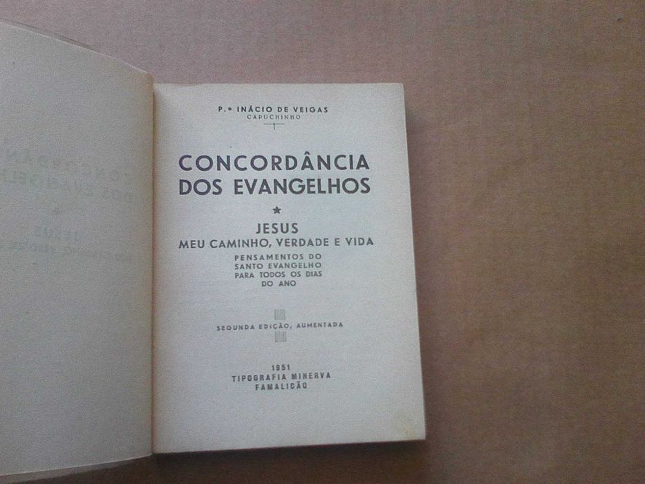 Concordância dos evangelhos : Jesus meu caminho, verdade e vida