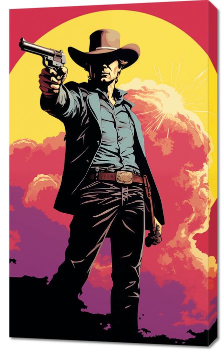 Obraz 60x100cm Strzelec z Epoki