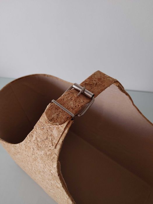 Porta revistas efeito cortiça