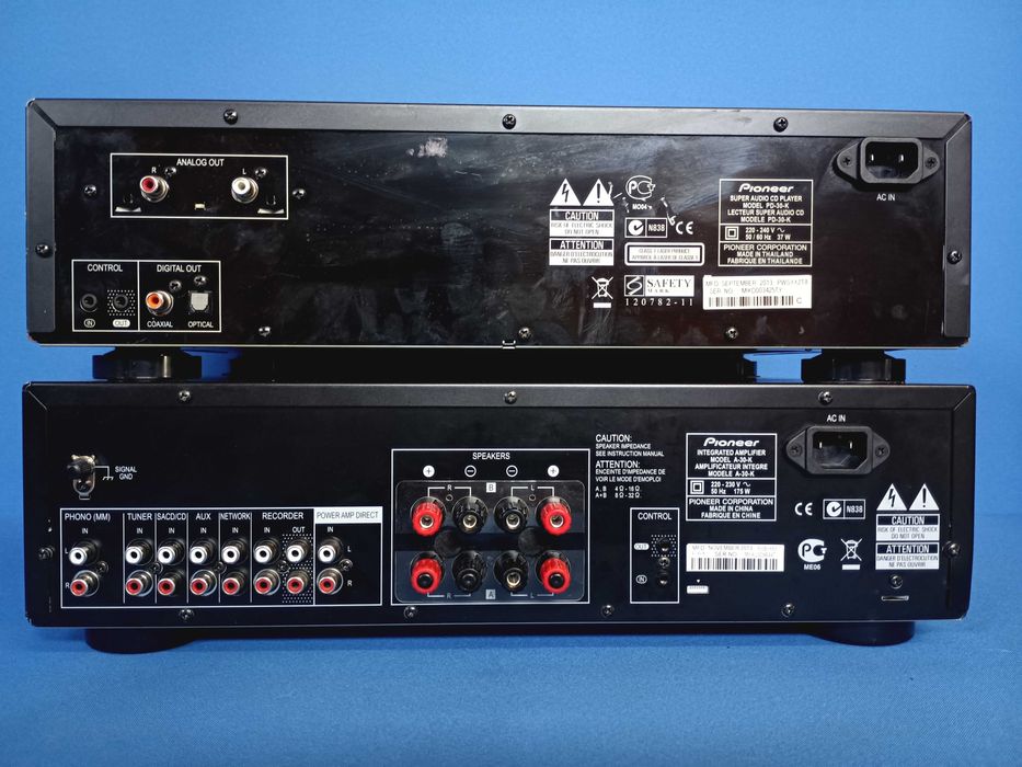 PIONEER A-30 Amplifier + PIONEER PD-30 SACD Player63825546958979123