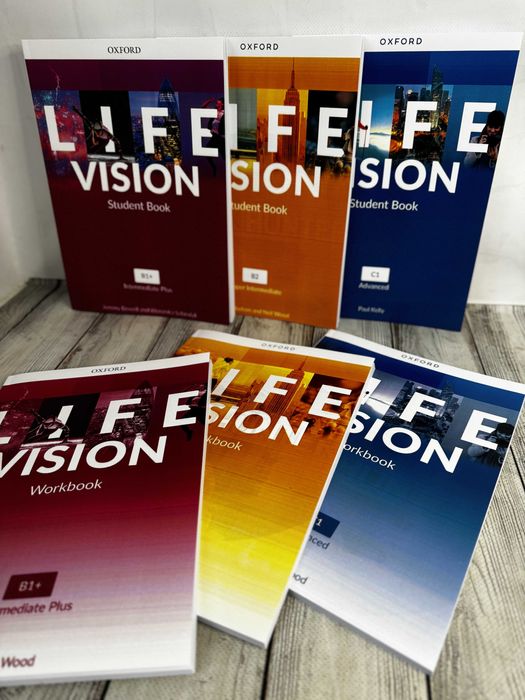 Life Vision Elementary, Pre-Intermediate, Intermediate, Intermediate Plus, Upper-Intermediate, Advanced