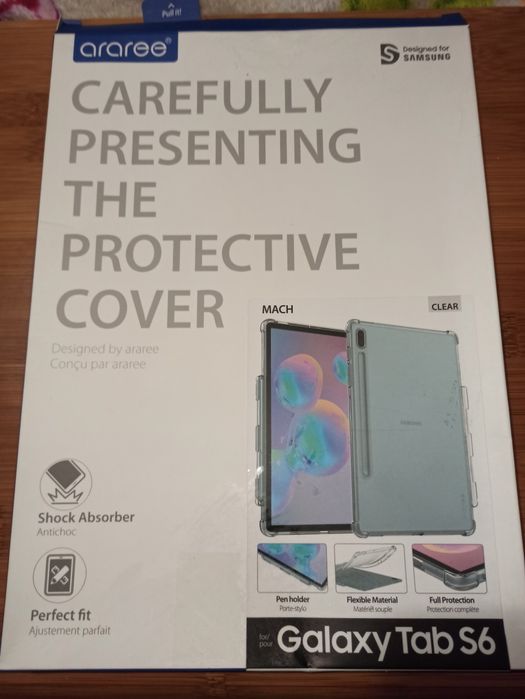 Чехол - накладка на Samsung Galaxy Tab S6 Clear