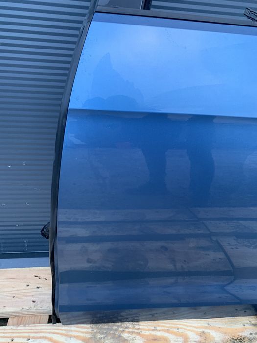 VW Golf VII 7 HB drzwi lewe tylne lewy tył niebieskie