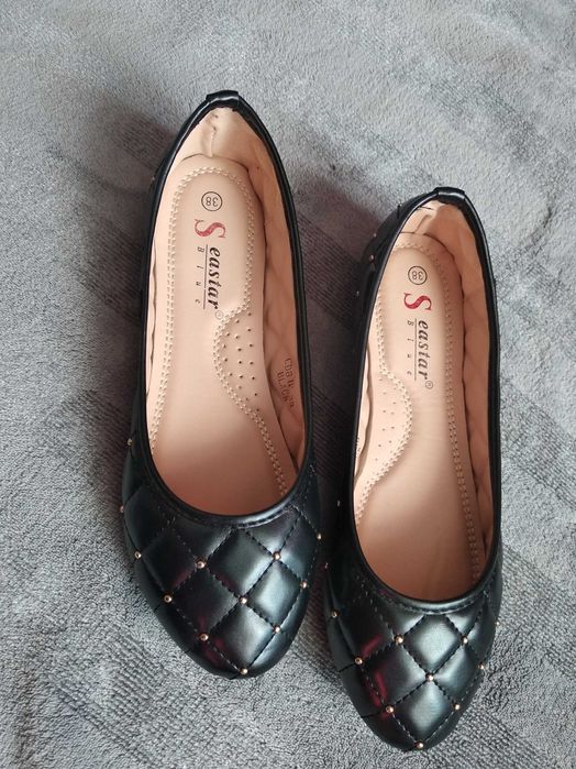damskie czarne nowe r. 38