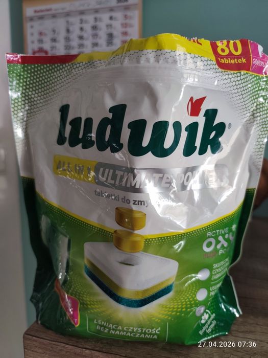 Tabletki do zmywarki Ludwik 75 tabletek
