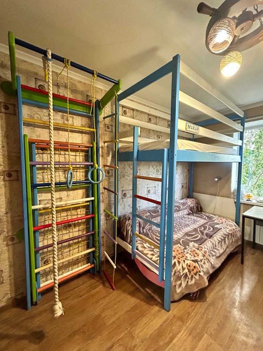 Спортивный уголок Трансформер высота 225 см.