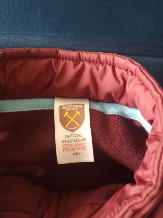 Bezrękawnik West Ham