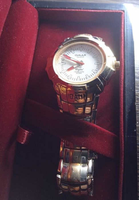 Годинник чоловічий наручний Omax Quartz Scuba 100м