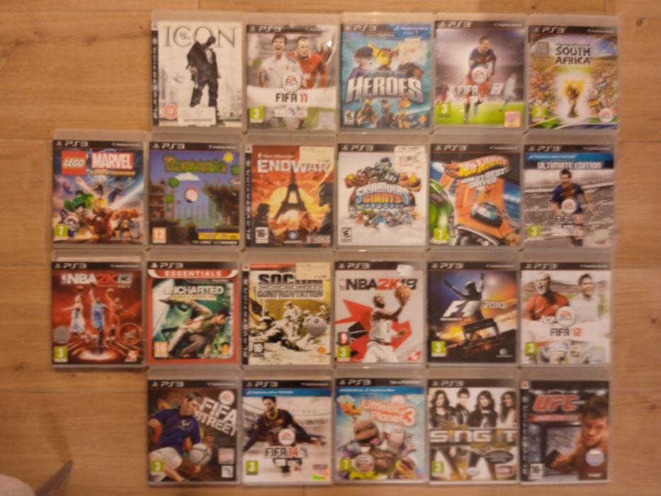 Gry PS3 sprzedam mega zestaw