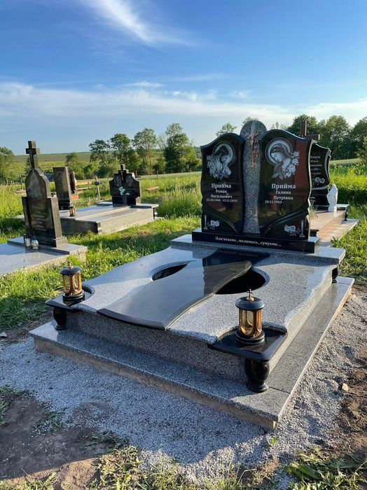 Гранітні Пам'ятники. Виготовлення Памятників. Встановлення памятників. Граніт. Покостівка. Габро