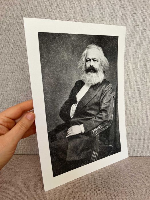Poster de Karl Marx | Exclusivo!  Pensador Revolucionário