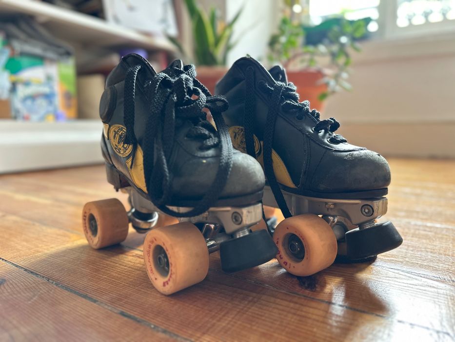 Patins Quad Profissionais/Vintage - TVD - Tamanho EU 38