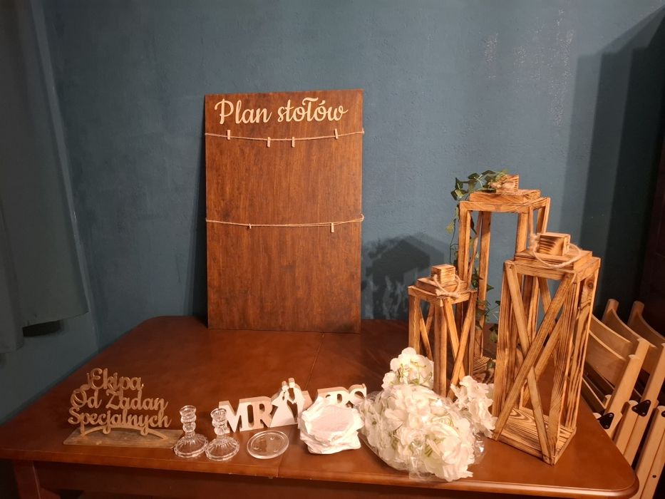 Dekoracje ślubne boho