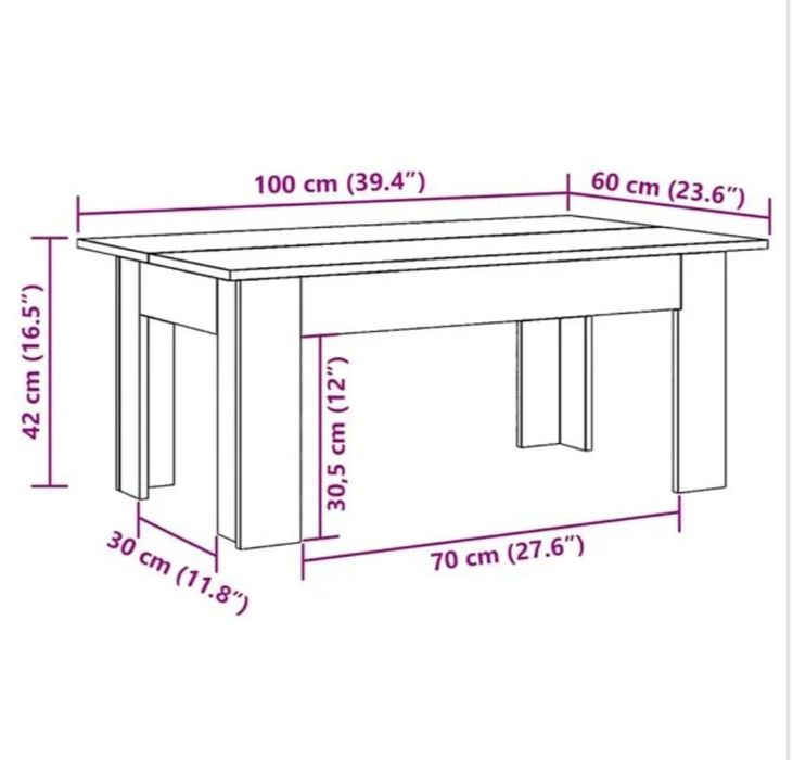 Mesa de Centro - Nova