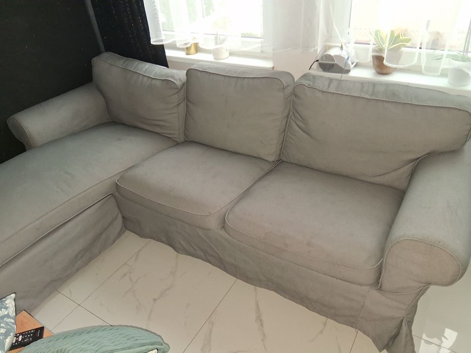 Narożnik IKEA szary