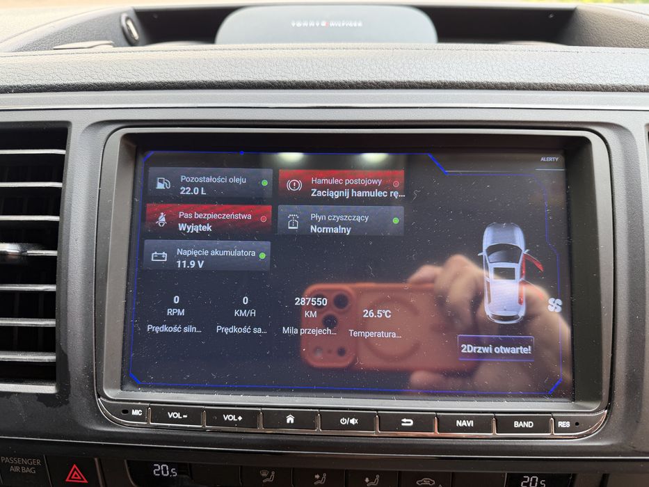Radio samochodowe NCS P4V9 VW Multivan T6 2015-2019 Android BT 4GB 2DIN
