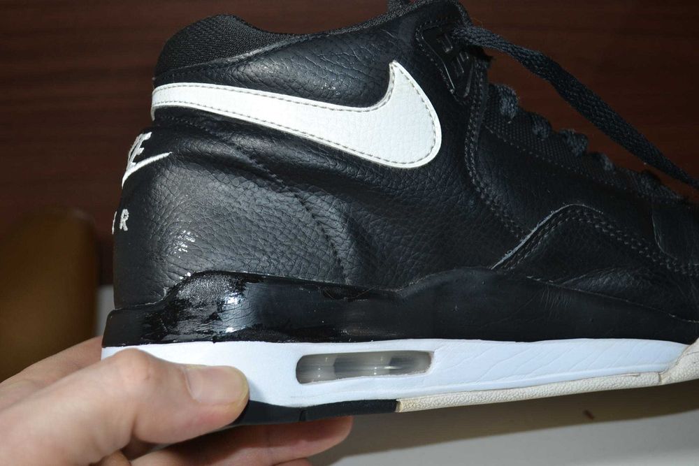 nike fligfht legacy 42р кроссовки кожаные демисезон оригинал