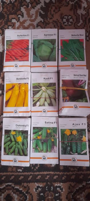 Семена овощей голандское насіння голандське якісне краща ціна