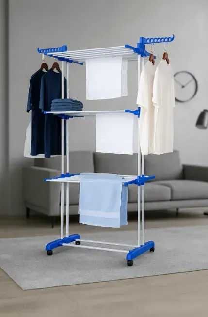 Сушилка для белья, одежды напольная складная