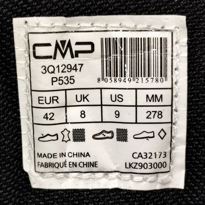 кросівки CMP Rigel Waterproof 42р/26.5см